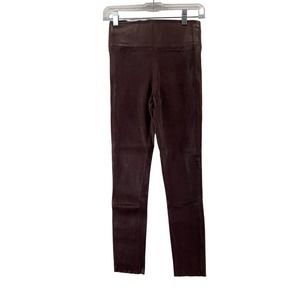 SPRWMN Lamb Leather Crop Leggings Size XS